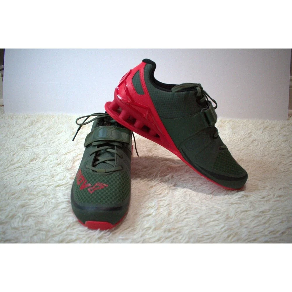 Inov-8 FastLift 325 Training Sneakers 000722‑GR‑RD‑01 Men's Size 9.5/Women's 11
